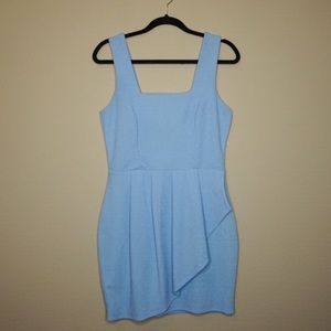Periwinkle Silhouette Cocktail Dress